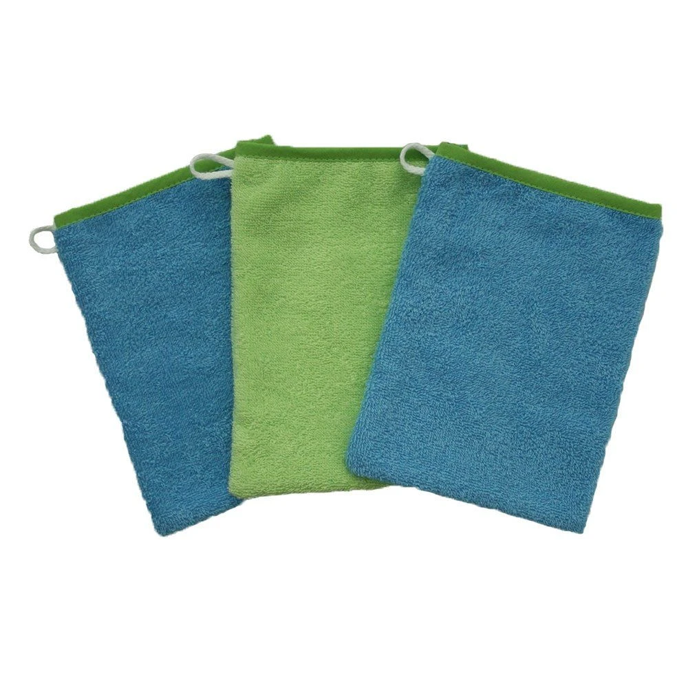 Waschhandschuh 3er Pack - Uni Limone Ozean Waschhandschuh 3er Pack - Uni Limone Ozean -Baby Artikel worner waschhandschuh 3er pack uni limone ozean 027364 d0