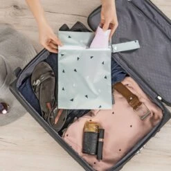 Nasstasche / Windeltasche 3er Pack - Triangel - Mintgrün 13 Nasstasche / Windeltasche 3er Pack - Triangel - Mintgrün -Baby Artikel zamboo nasstasche windeltasche 3er pack triangel mintgrun 51181 75518 d11